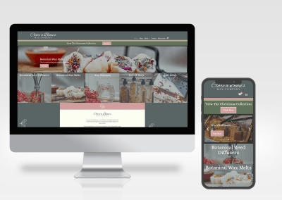 Clare a Beau’s Wax Company – Website