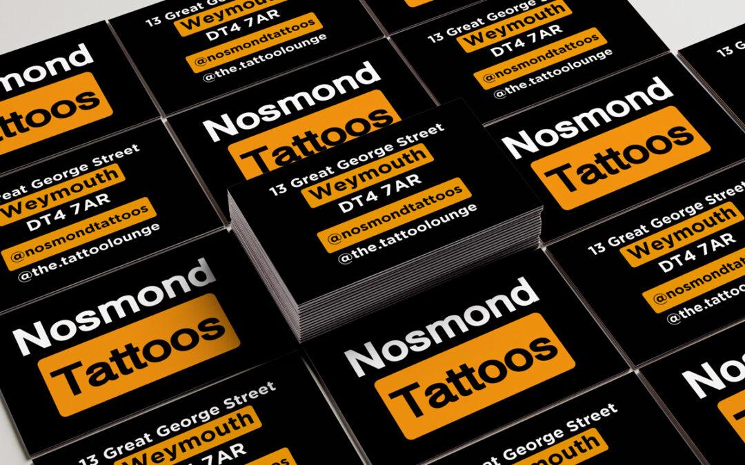 Nosmond Tattoos Business Cards